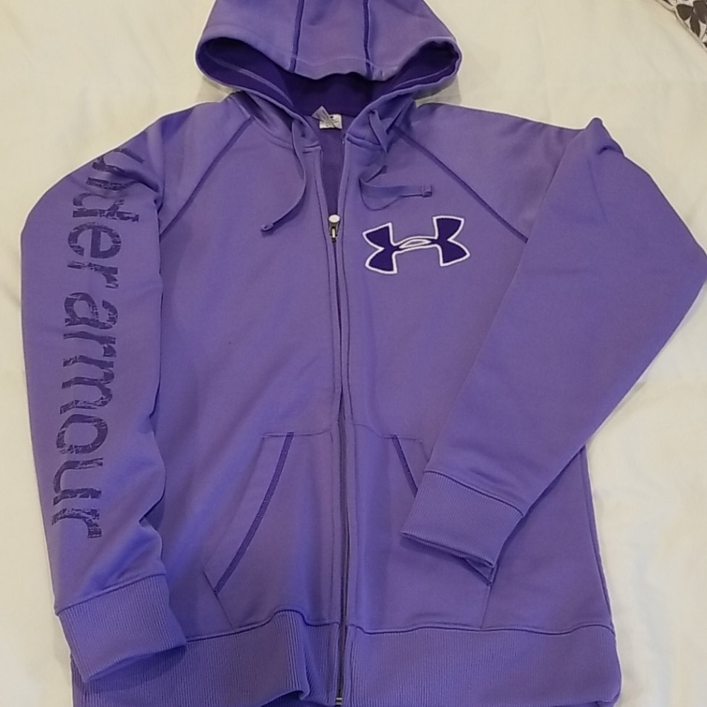 Under armour zip up fleece.